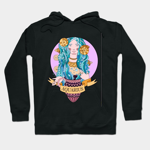 Aquarius Hoodie by MGphotoart